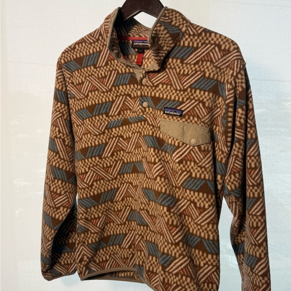 Patagonia Patterned Fleece Pullover